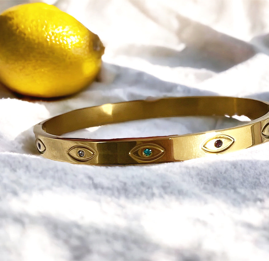 Evil Eye Love Bangle