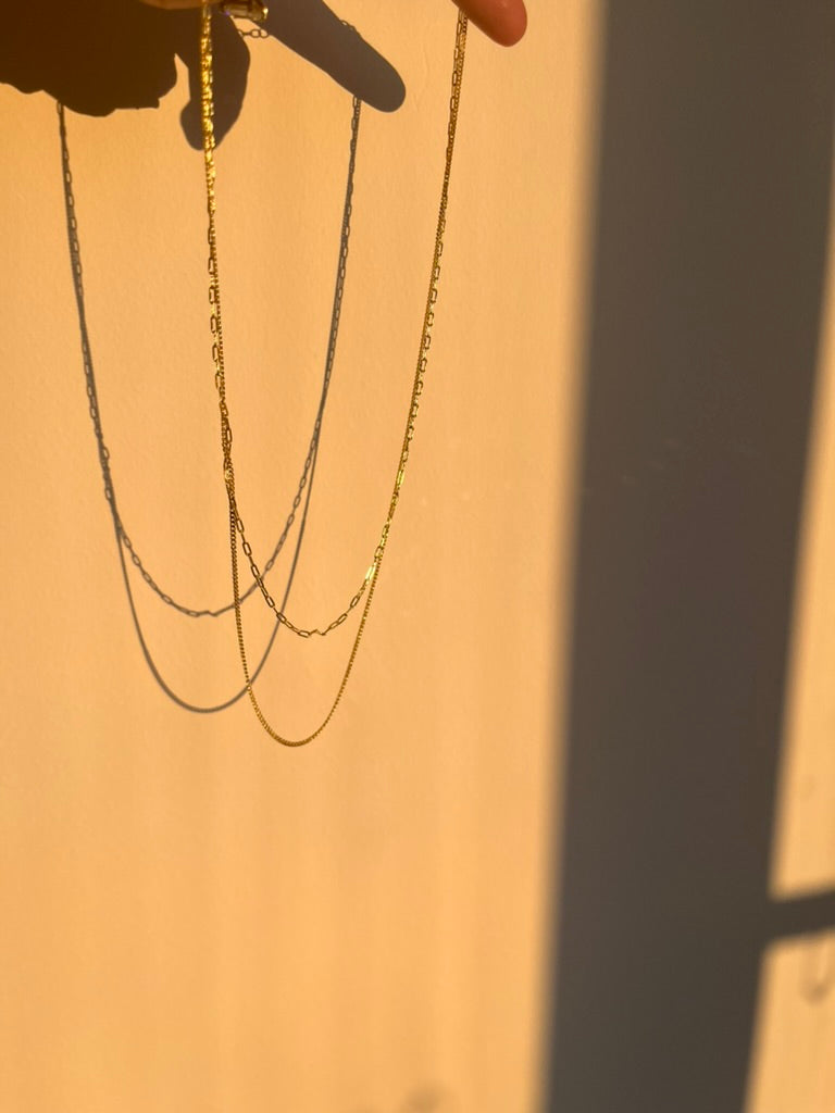 Luna dainty dual chain