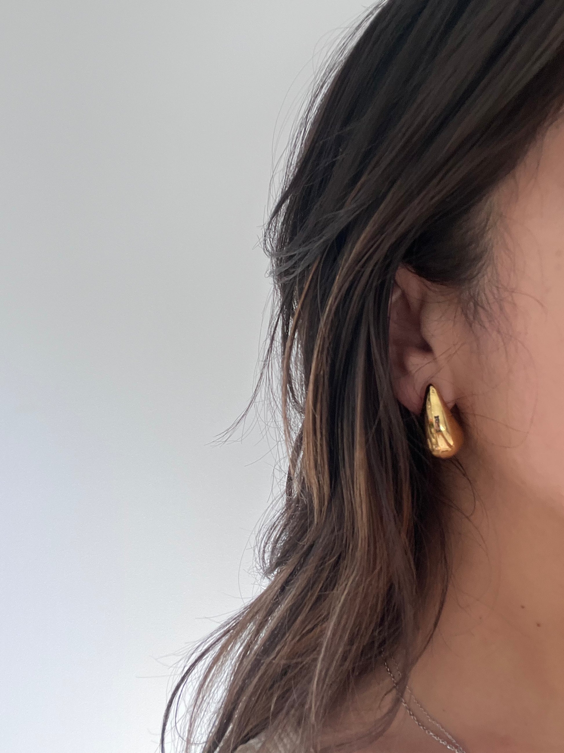 Bella Tear Drop Earrings- 18K Gold Plated