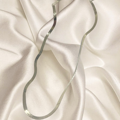 18k Gold plated - Herringbone Chain Necklace