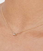 Load image into Gallery viewer, Ángelos (Angel)  Number Necklace
