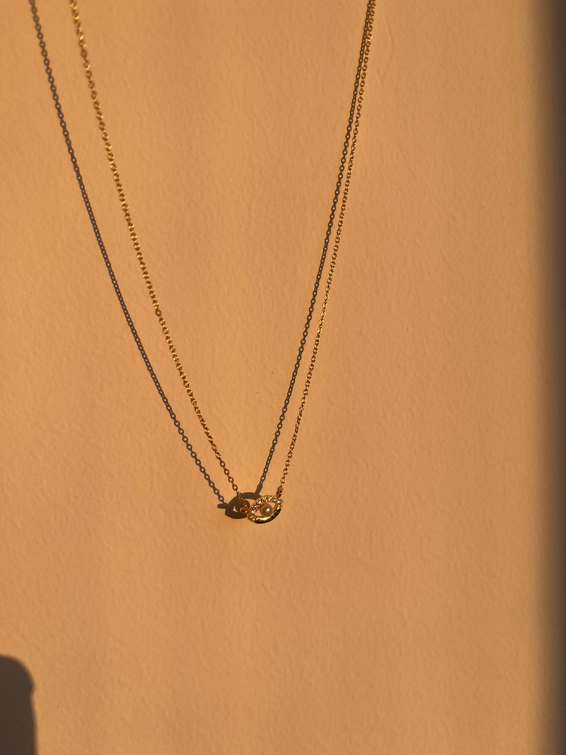 Marianna evil eye necklace