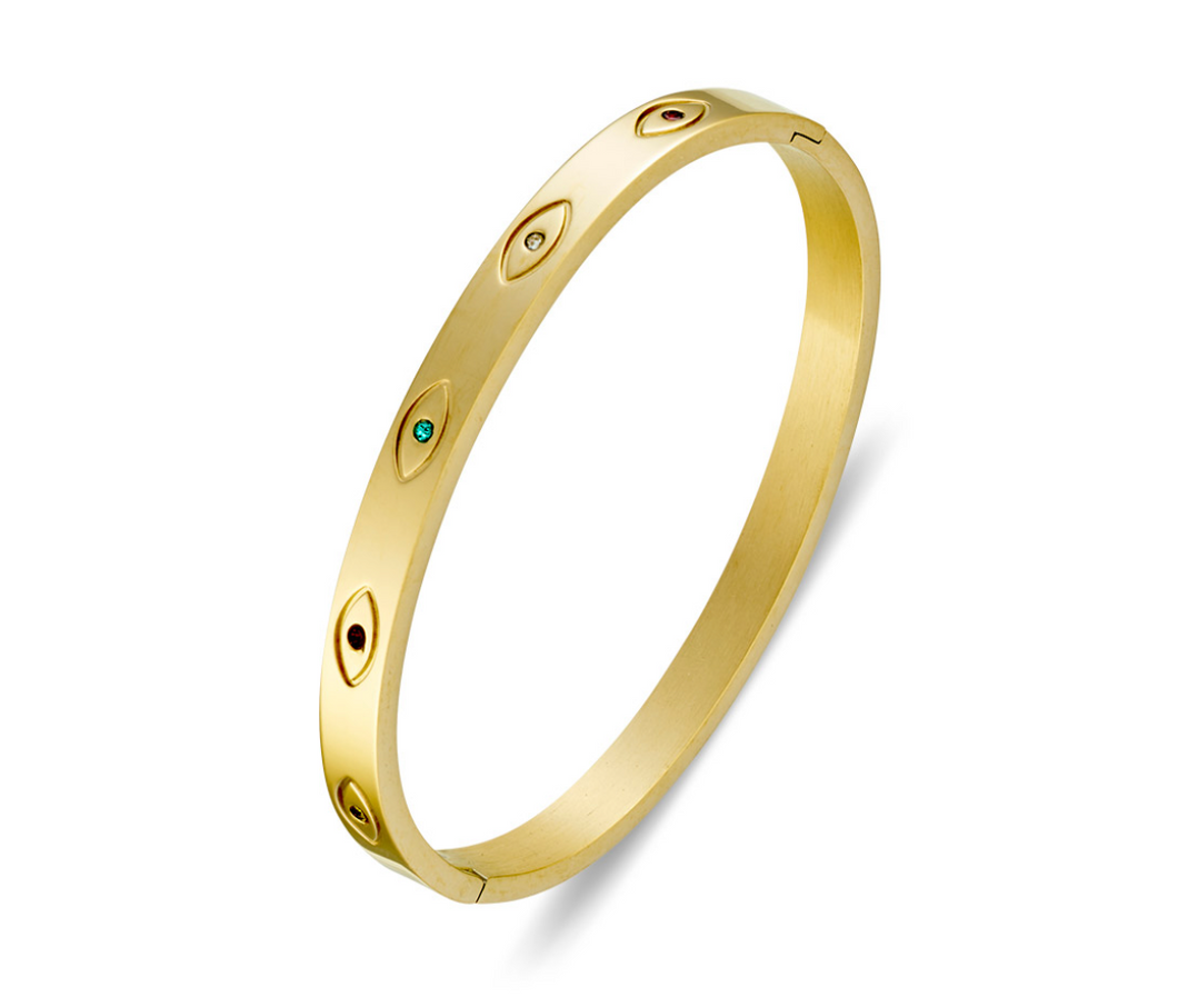 Evil Eye Love Bangle