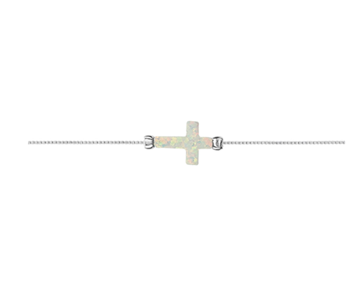 Santorini Cross Bracelet