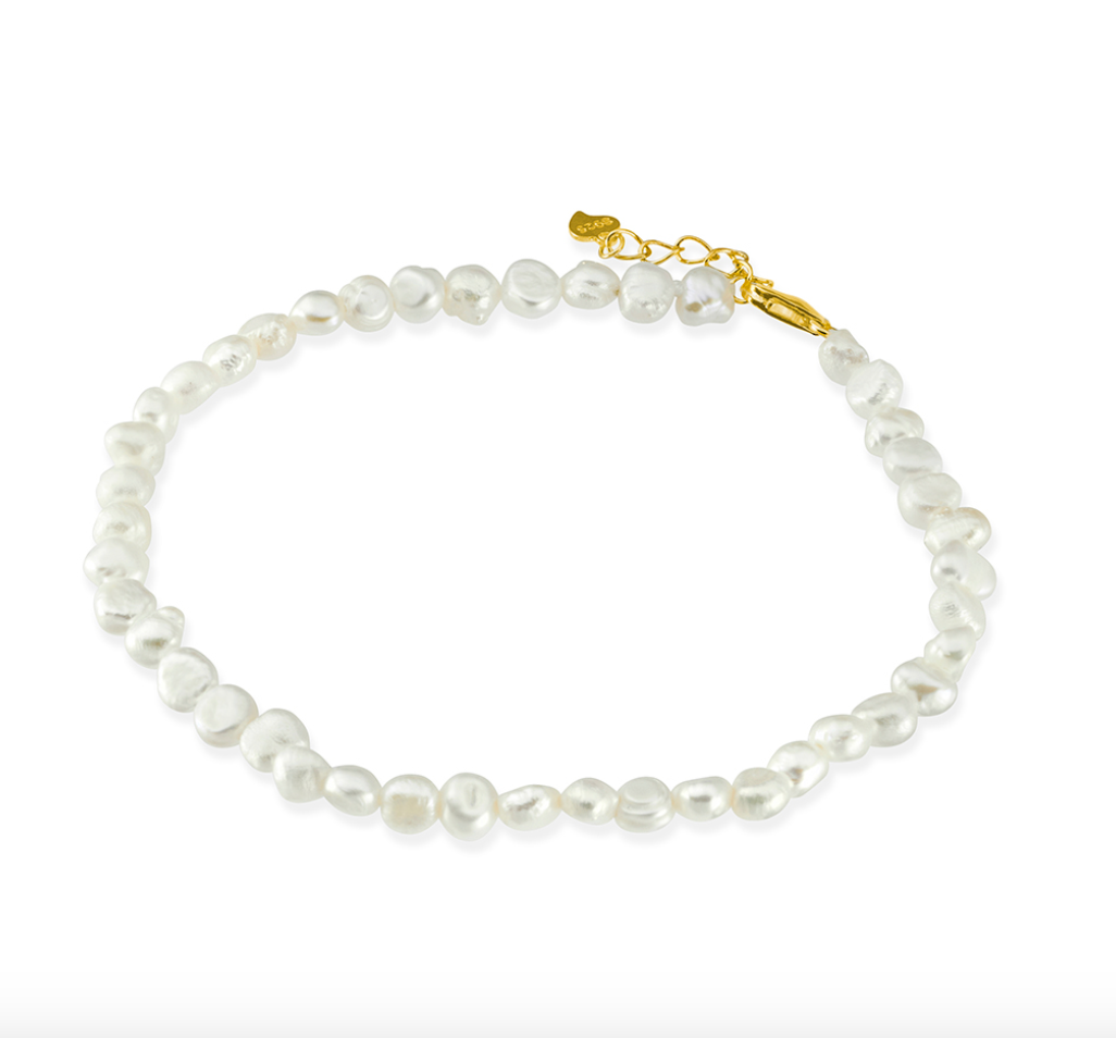 Marina Pearl Bracelet -14K Gold Plated