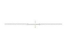 Load image into Gallery viewer, Olivia Side Cross Bracelet
