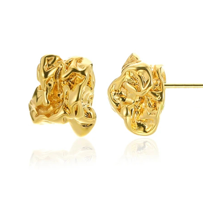 Marina Scrunch Studs