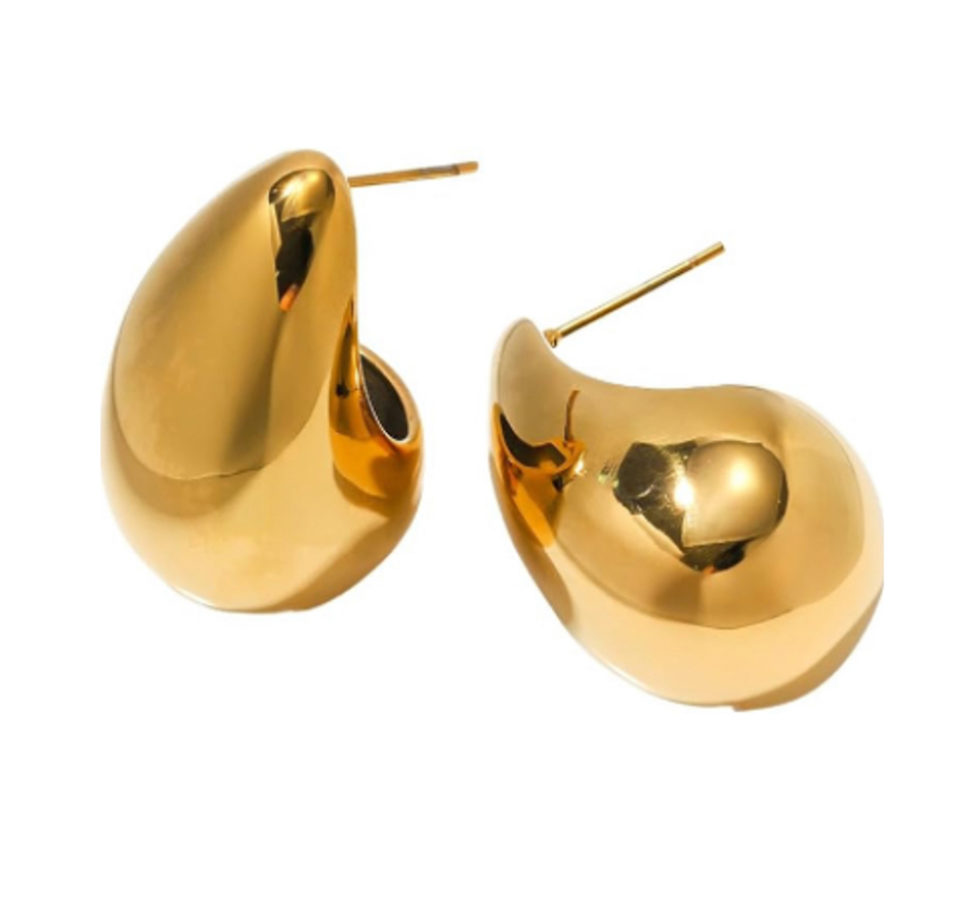 Bella Tear Drop Earrings- 18K Gold Plated