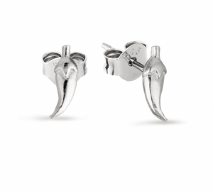 Italian Cornicello Studs