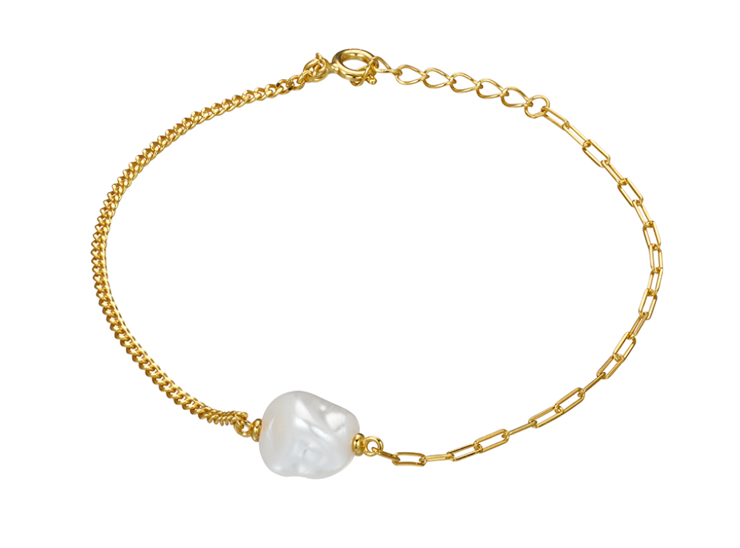 Lover baroque pearl bracelet