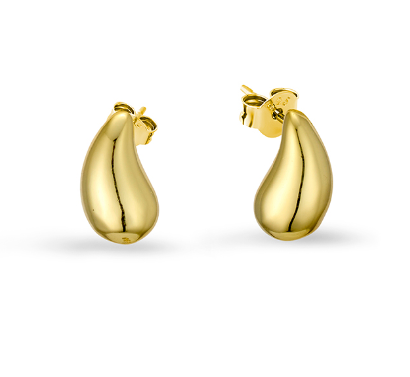 Mini Tear Drop Stud Earrings