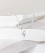Load image into Gallery viewer, Santorini  Cross Necklace
